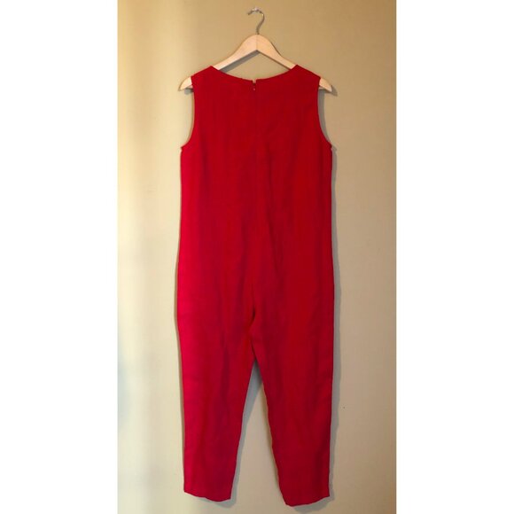 NWT OffOn organic linen overall romper jumpsuit - Picture 3 of 6
